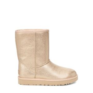 UGG Women's Classic Short II Iridescent Metallic leather Boot